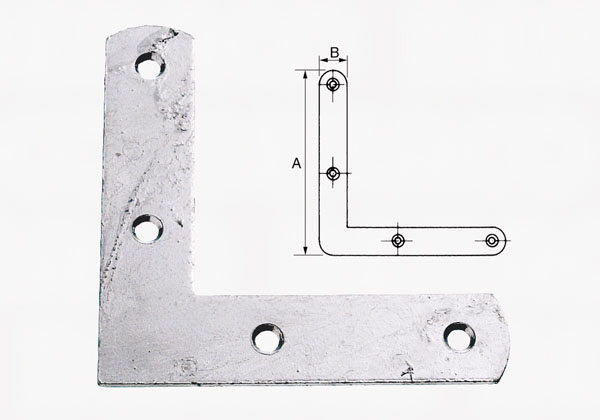 Hjørnebånd fzv 112X26mm 3231