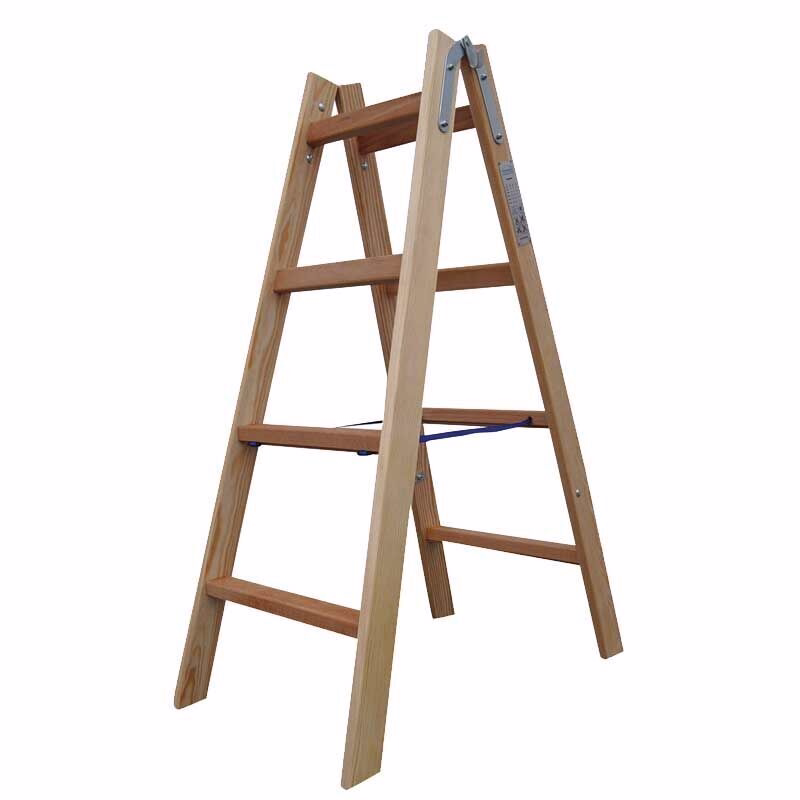 Wienerstige træ massiv vange 4trin 1.16mtr