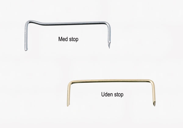 Slidtråd gz.gul u/hæl á 10 stk