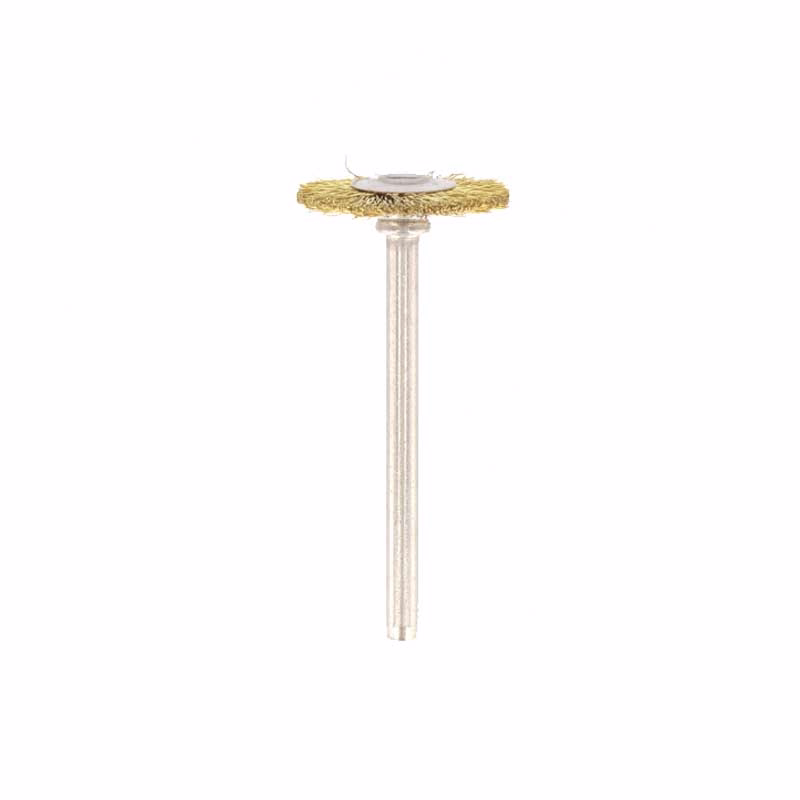 Skivebørste 535 messing 19mm (2 stk)