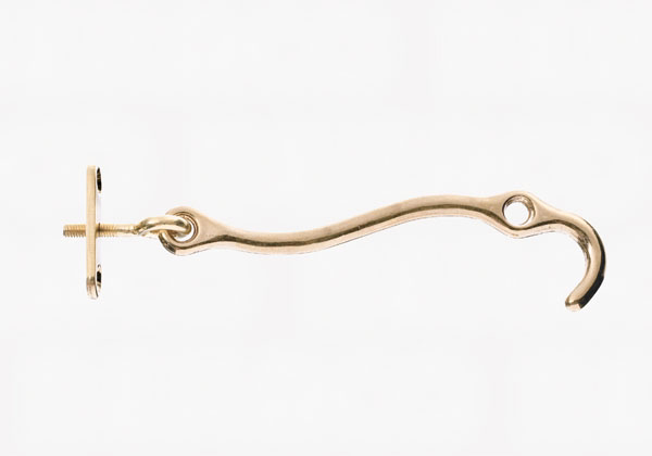 Stormkrog mess 130mm m/plade + 1 hul 0186, I-pk