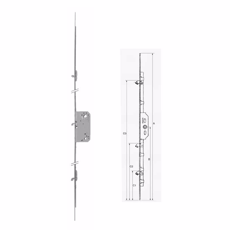 Kolvepaskvil fzb 2110mm D50 k1800 23548