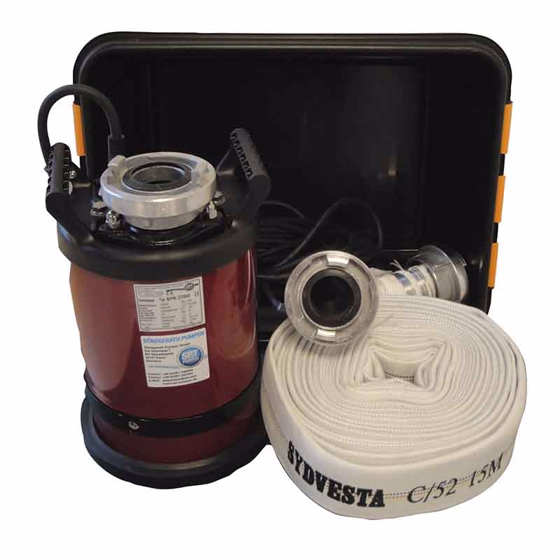 Dykpumpe 2" SPR 370 W sæt