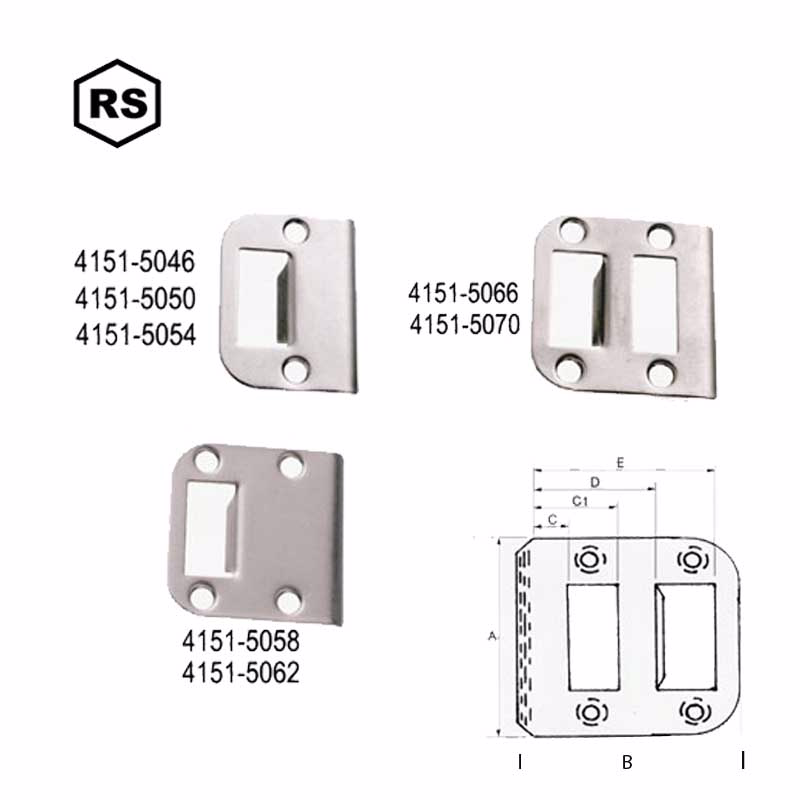 Slutblik Cb 141 RS 50x41 mm