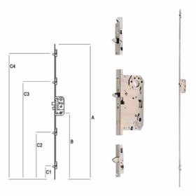 Assa Abloy - Kolvepaskvil underdel 955