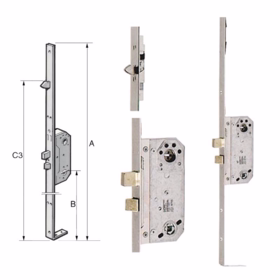 Assa Abloy - Halvdørspaskvil 2152