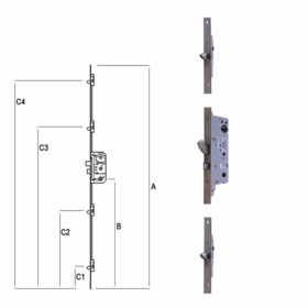 Assa Abloy - Stanglås Connect 310