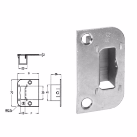 Assa Abloy - Slutblik C888/40