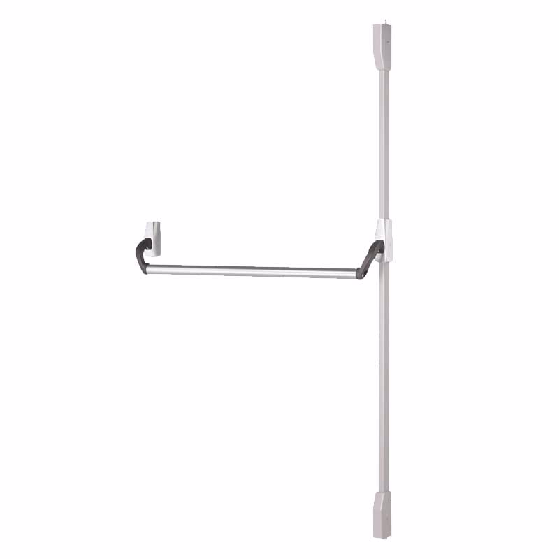 Paniktrykstang PBE007 t/stående dør - 2 faller, Højre