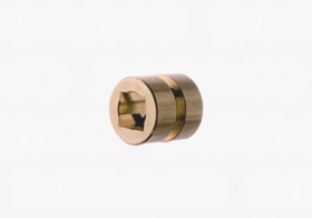 Assa Abloy - Kobling ø16x16mm u/plade  mess