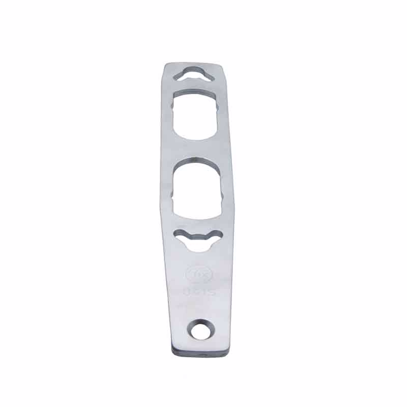 Underlagsbrik 841S mat krom