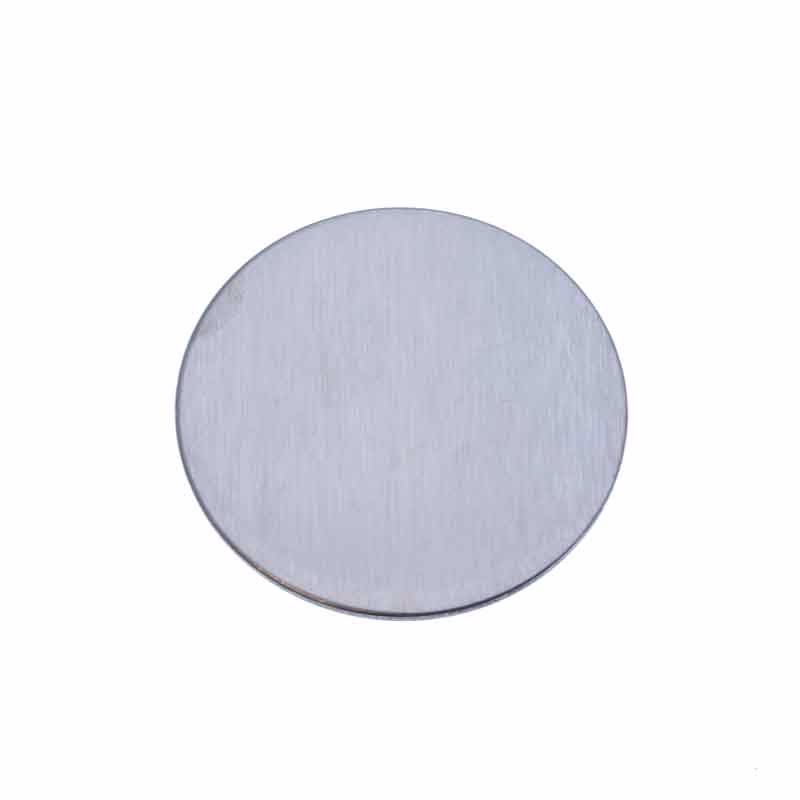 Blindskilt RS Ø53x2mm udv massiv cc30mm u/skr M5 8627-302