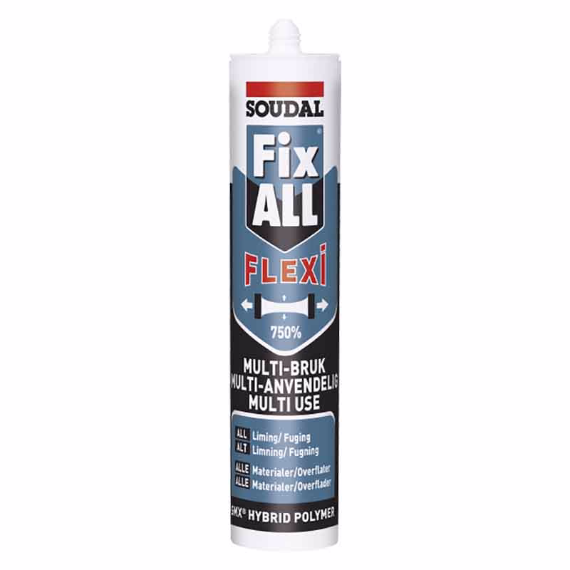 Montagelim Fix All Flexi hvid 290ml