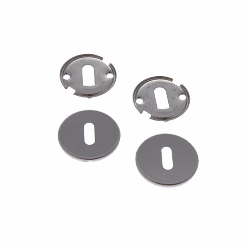 Nøgleskilte RS Ø52x4mm klips cc38mm m/træskr 7145.04M