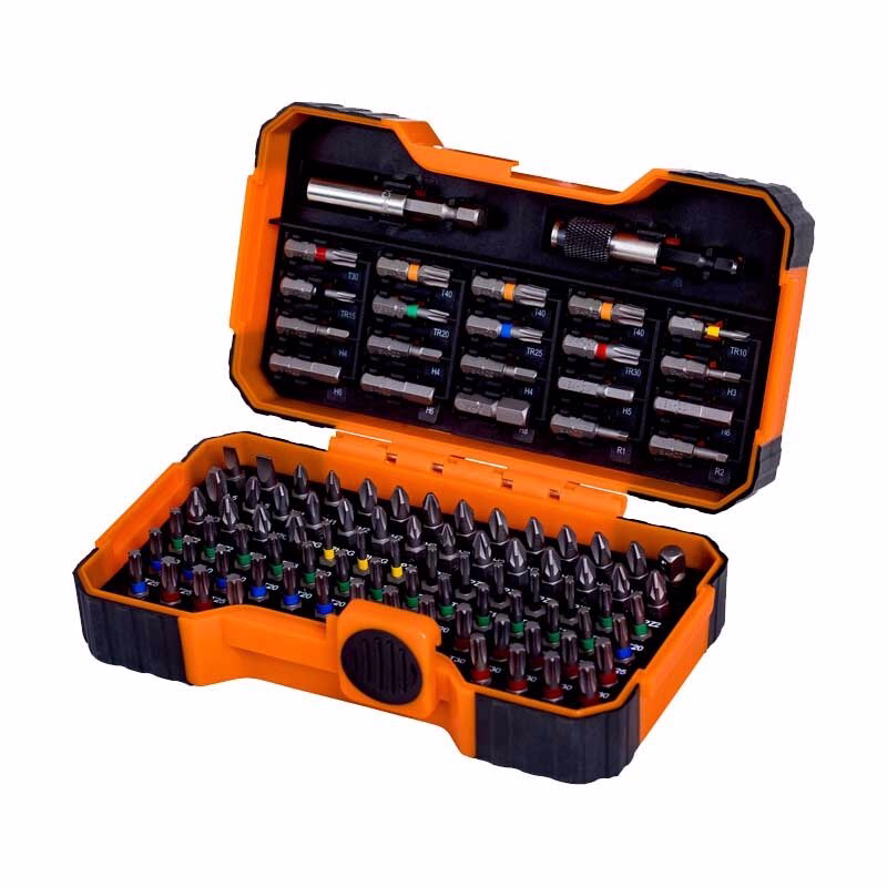 Bitssæt med farvekode, 100 dele