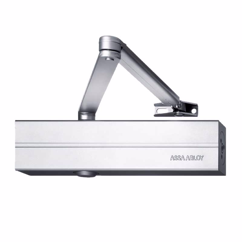 Dørlukker sølv DC300 EN3-6 inkl. normal-arm L190