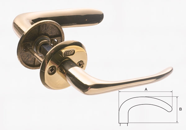 Dørgreb mess 696 cc30, 40-57 M5