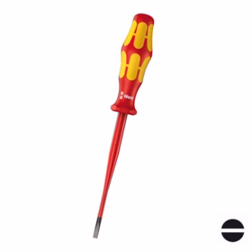 Wera - Skruetrækker 1000V lige kærv 160is Ny model