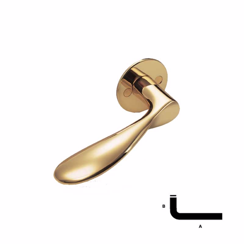 Dørgreb mess Arne Jacobsen 97mm massiv cc38, 33-59