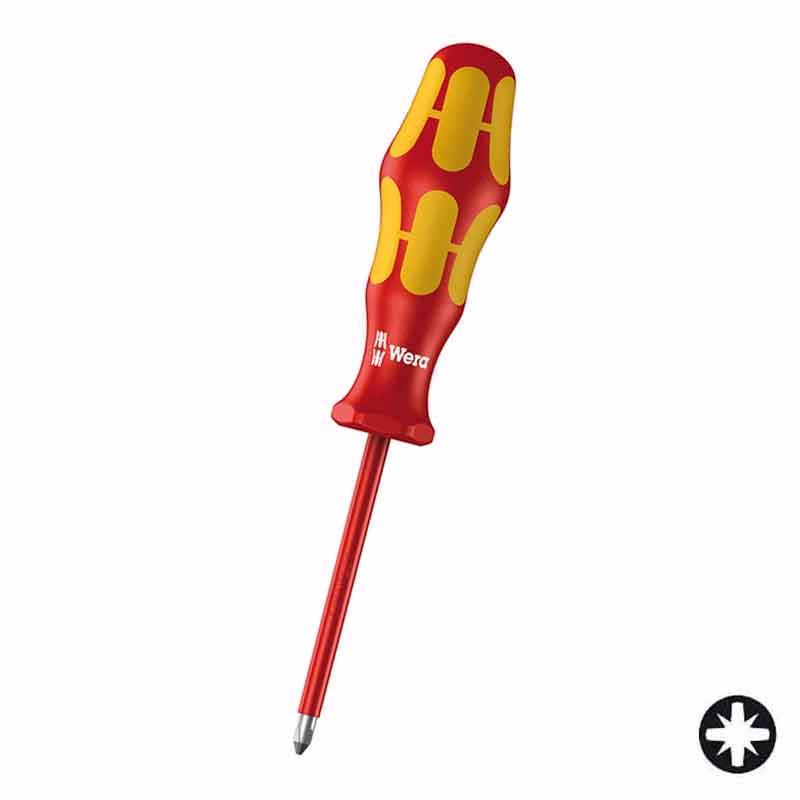 Skruetrækker PZ0x80mm 1000V