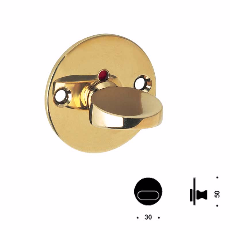 Toiletbesætning mess Arne Jacobsen Ø50x3mm cc30mm 34-45