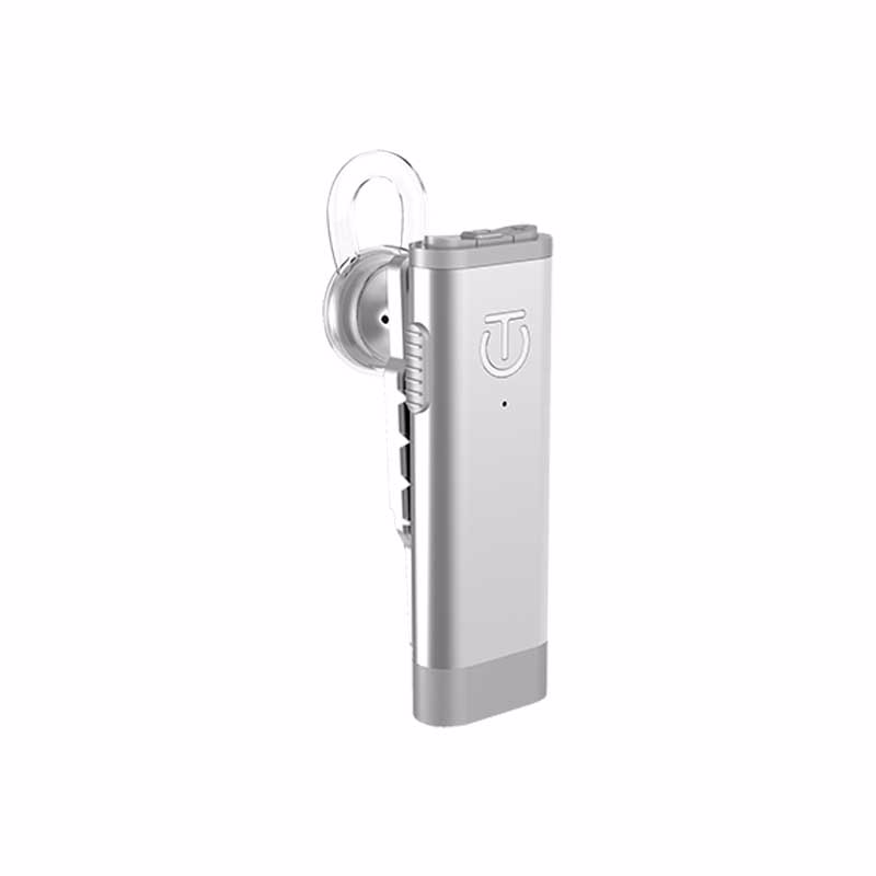 Headset clip&talk aluminum serie - Sølv