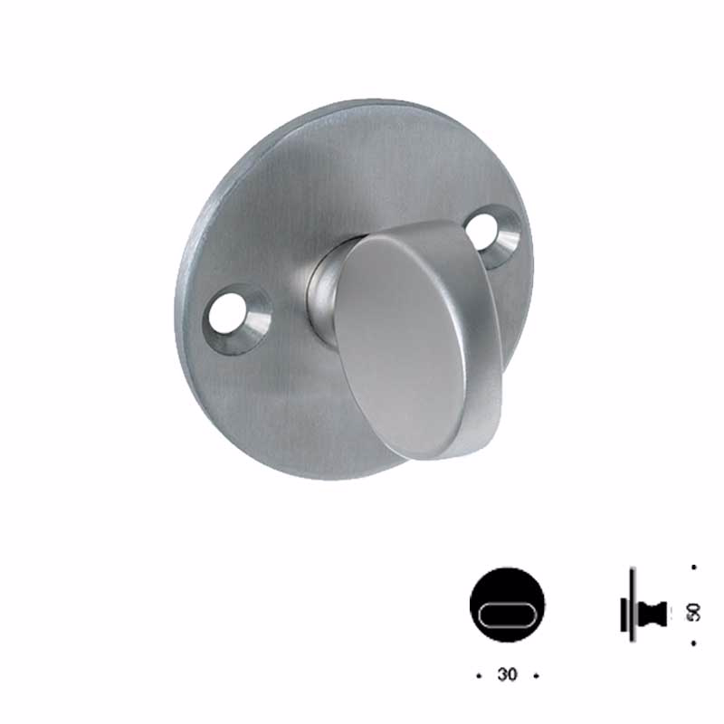 Vridergreb RS Arne Jacobsen Ø50x3mm massiv cc30mm