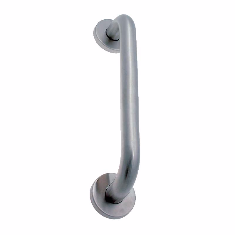 Dørhank RS lige Ø19x200mm fast roset, enkelt