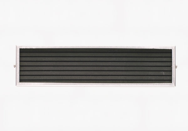 Navneskilt t bogstaver 55x300