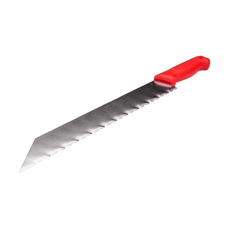 Isoleringskniv bred model m/bølgeskær m/skede