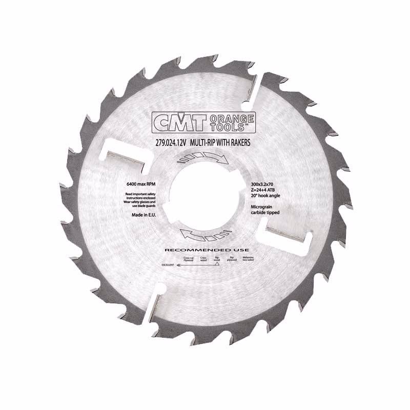Rundsavklinge Ø300x3,2x30mm Z24W