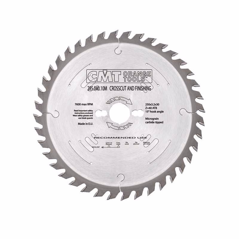 Rundsavklinge Ø300x3,2x30mm Z72KW Træ