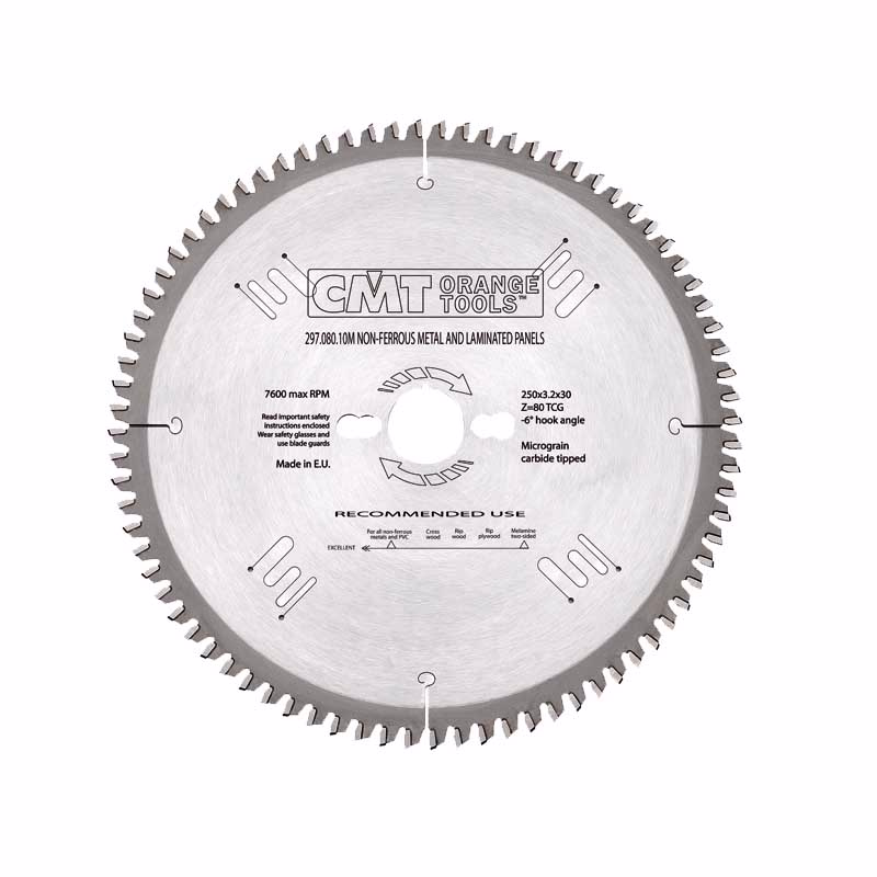 Rundsavklinge 260x3,2x30z80NEG