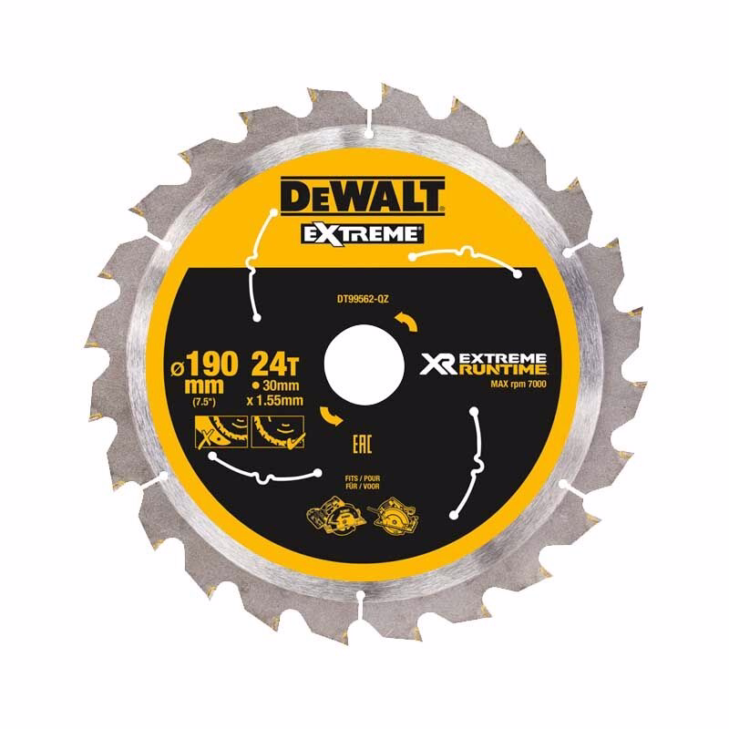 Rundsavklinge 250x2,16x30mm Z24 træ, Flexvolt