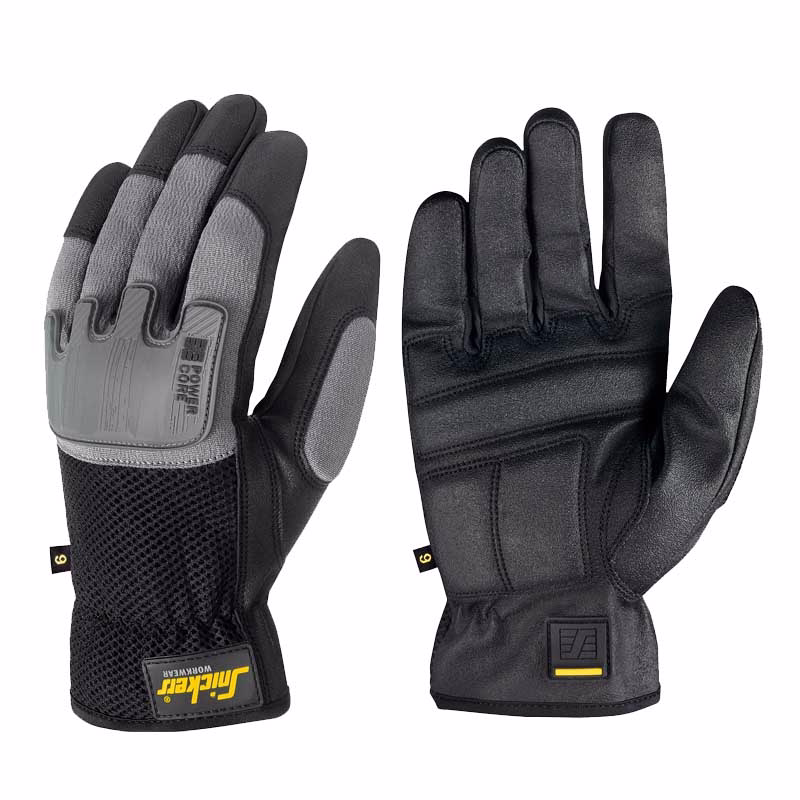 Arbejdshandske 9585 Black/rock grey, str. 7