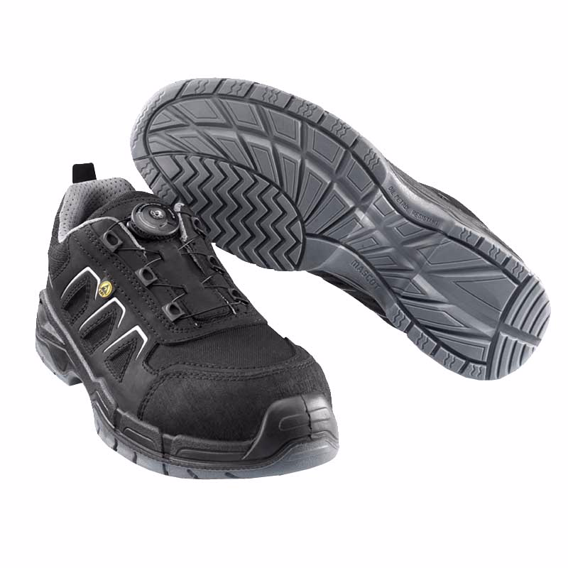 Sikkerhedssko F0111 sort, str. 42