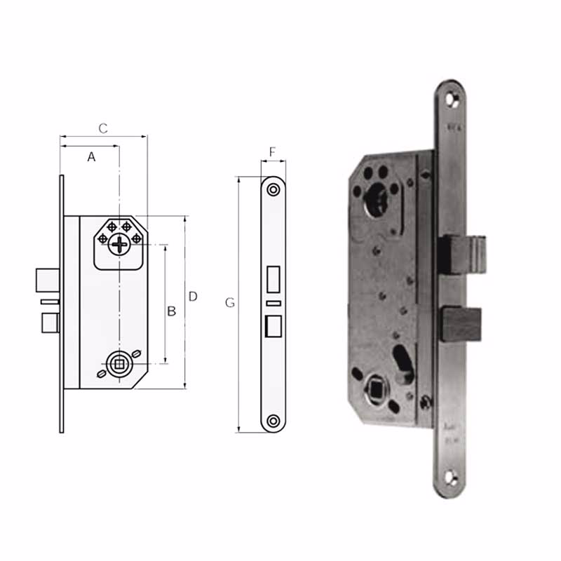 Låsekasse 2565-70 H