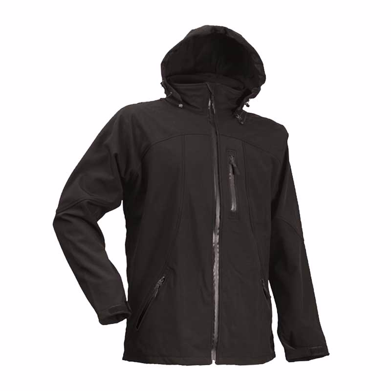 Softshell jakke LR Fox200 Sort str. L