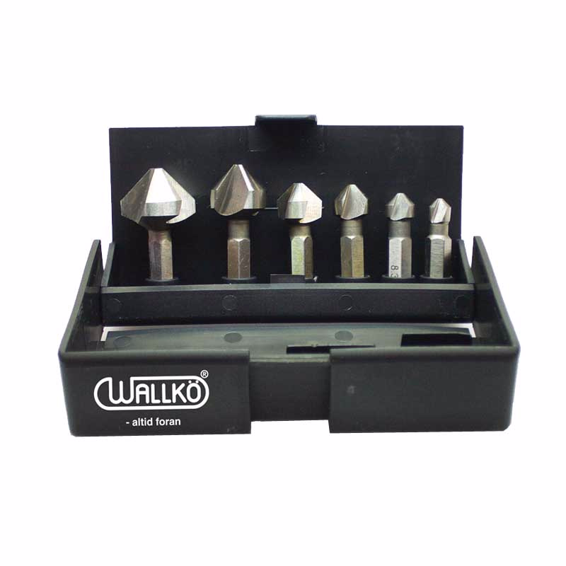 Spidsforsænkersæt akku 6,3-20,5mm