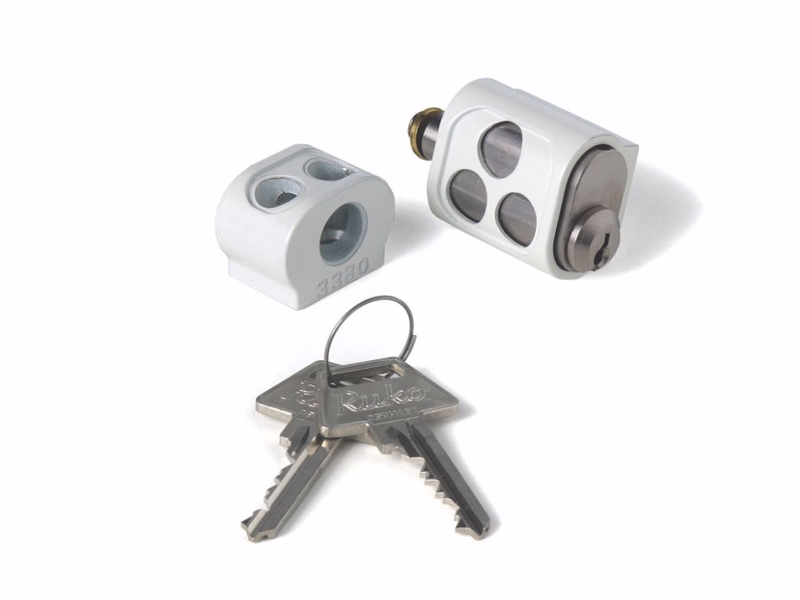 Vindueslås 1680 hvid inkl. tilbehør