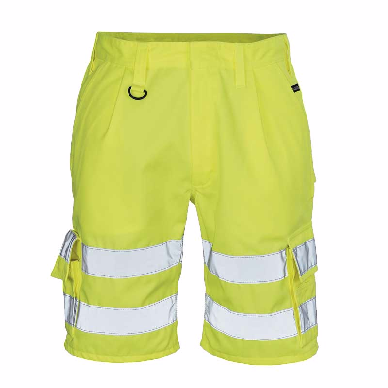 Arbejdsshorts 10049 Pisa Hi-vis gul, str. C44