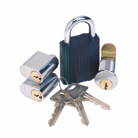 Assa Abloy - Cylindersæt 2x1660+1607+2641 kr m/3 nøgler