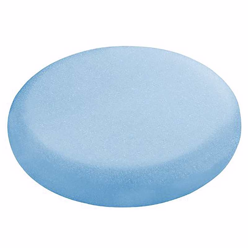 Polersvamp ø80mm, mellemfin (blå) pk. á 5 stk