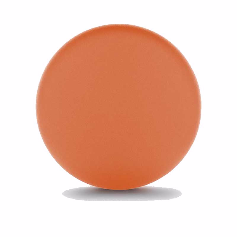 Polersvamp ø80mm, mellem (orange) pk. á 5 stk