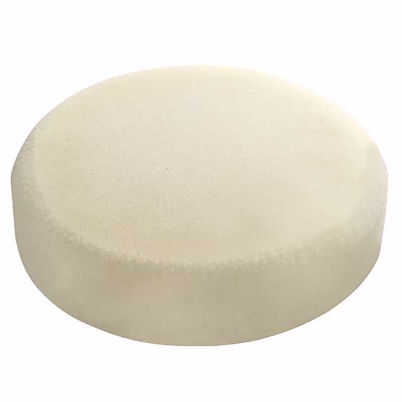 Polersvamp ø150mm, fin (hvid) pk. á 1 stk