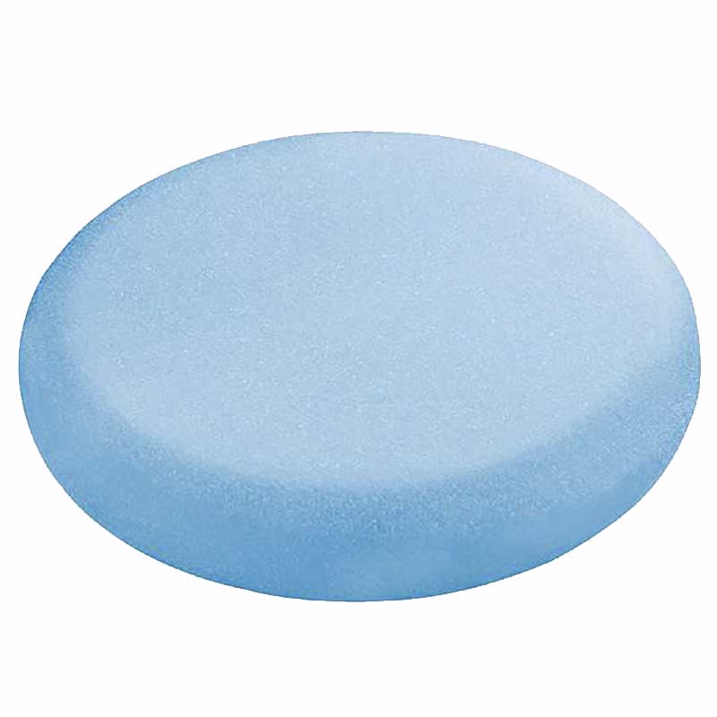 Polersvamp ø150mm, mellemfin (blå) pk. á 1 stk