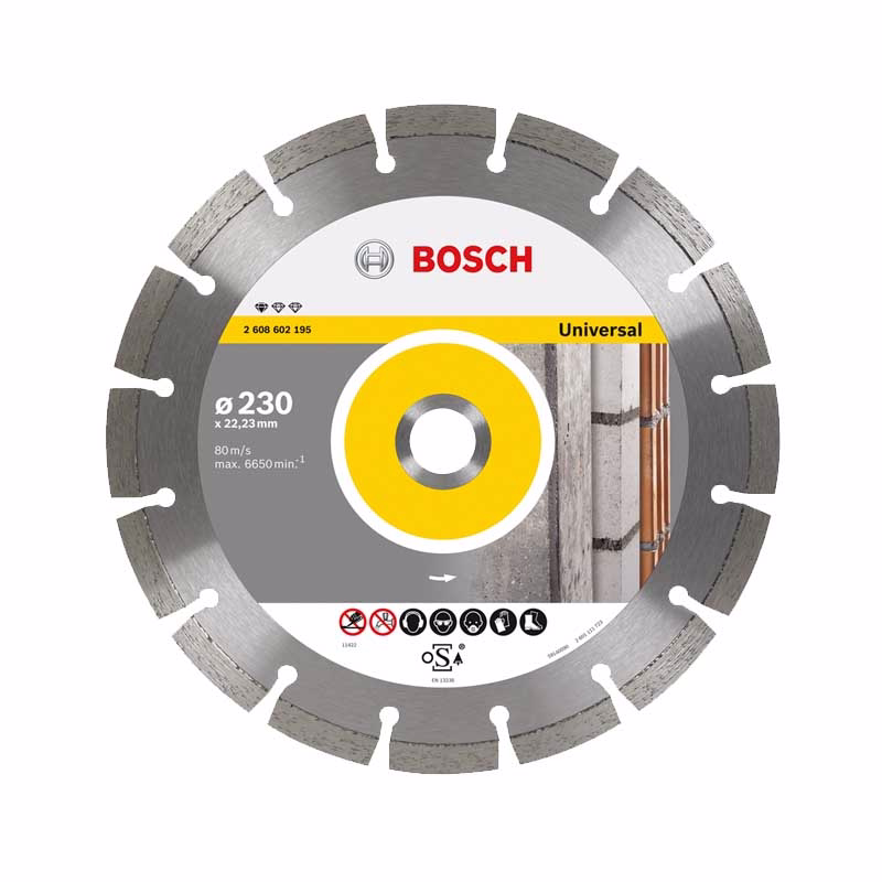 Diamantklinge std universal åben 230x22,2mm