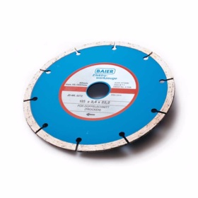 BAIER - Diamantskive 185 mm blå