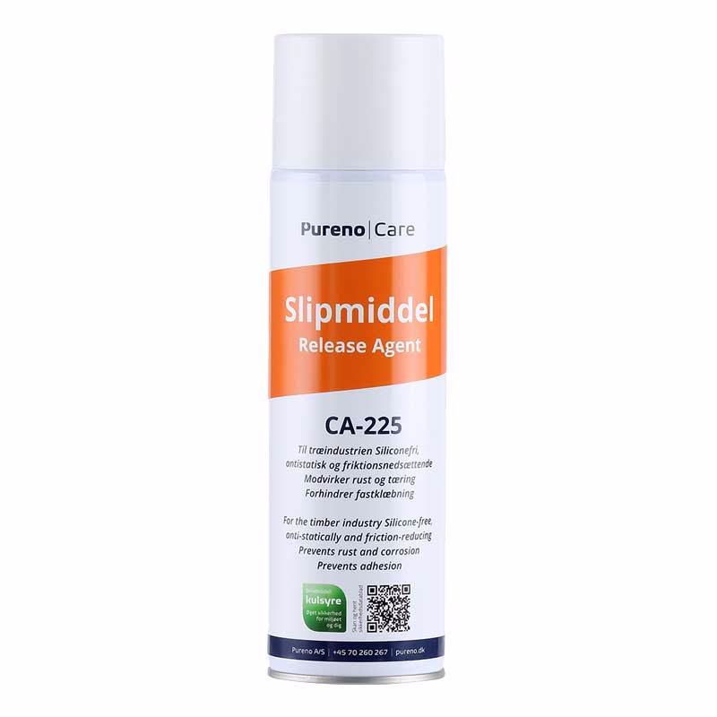 Slipmiddel u/Silicone CA-225, Kulsyre 500 ml