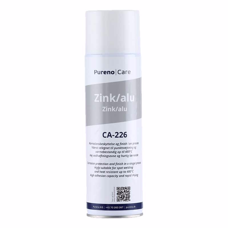 Zink/Alu-spray CA-226, Butan/Propan gas 500 ml